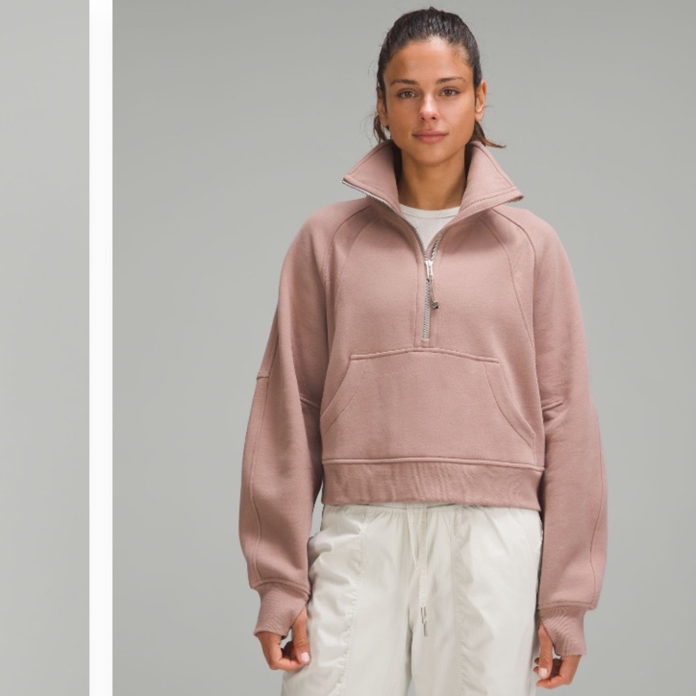 Lululemon Scuba Oversized Funnel Neck Half Zip